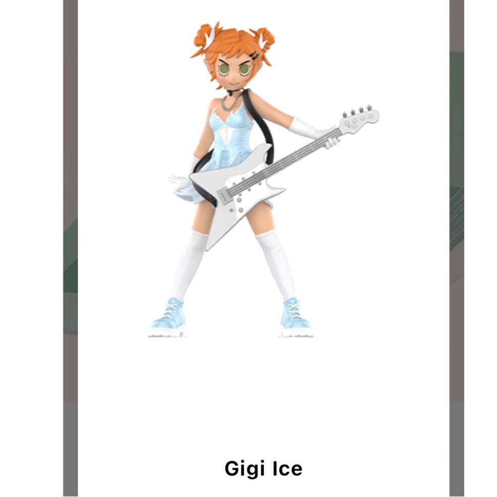 POP MART Peach Riot Punk Fairy Figure (Gigi Ice)